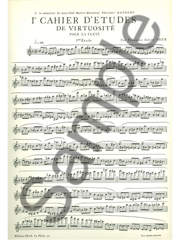 Etudes De Virtuosite